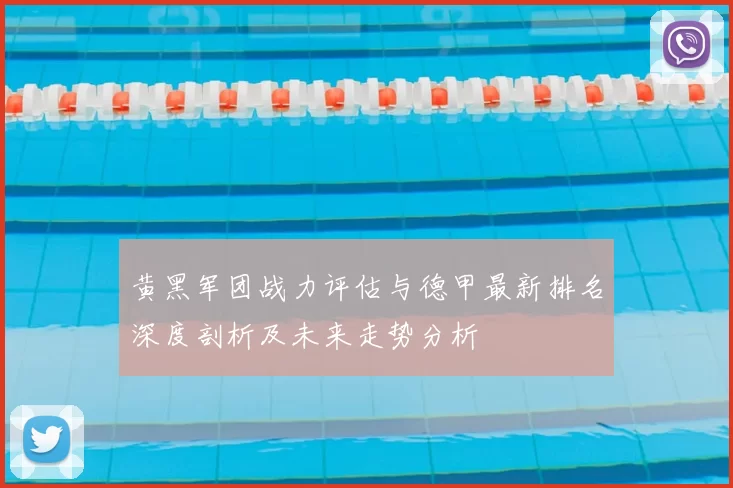 黄黑军团战力评估与德甲最新排名深度剖析及未来走势分析