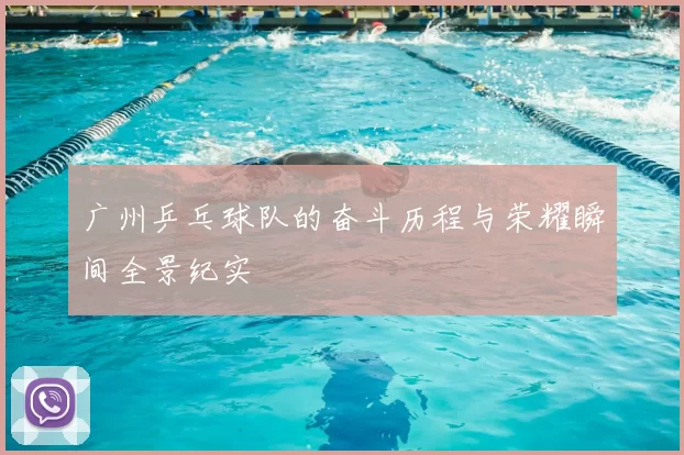 广州乒乓球队的奋斗历程与荣耀瞬间全景纪实