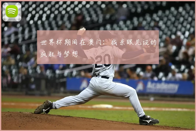 世界杯期间在澳门:我亲眼见证的疯狂与梦想